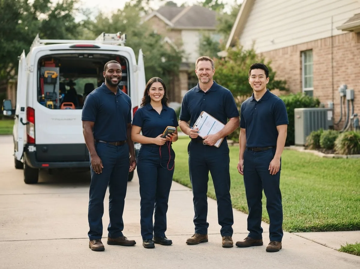 Certified HVAC technician near Broaddus, TX
